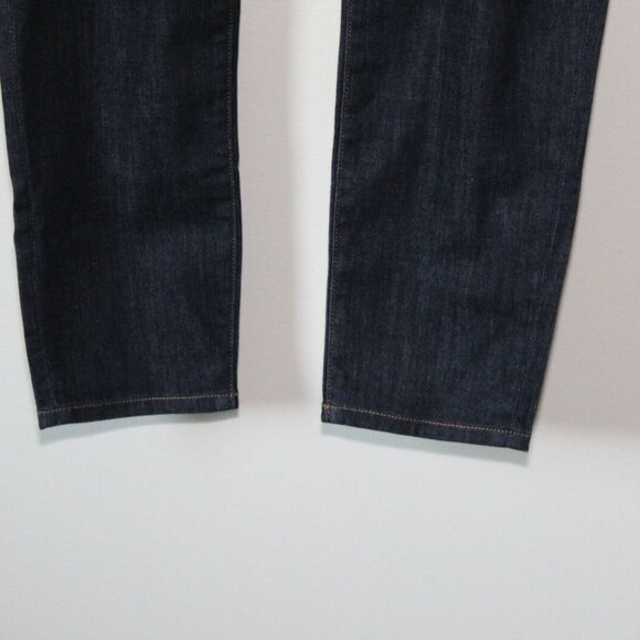 J. Crew 8" Mid Rise Skinny Jeans Stretch Dark C9176 Women's Plus Size 35 H13082 - Picture 3 of 11